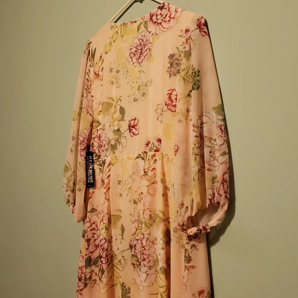 Nwt. Stunning, gorgeous dress. High low. Ruffles. Very feminine. Elastic waist - Picture 8 of 16